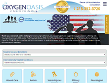 Tablet Screenshot of o2oasis.com